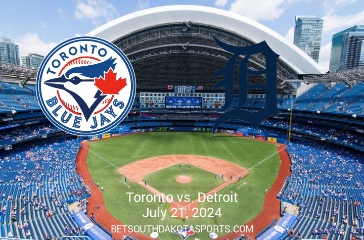 Detroit Tigers Clash with Toronto Blue Jays at Rogers Centre on July 21, 2024